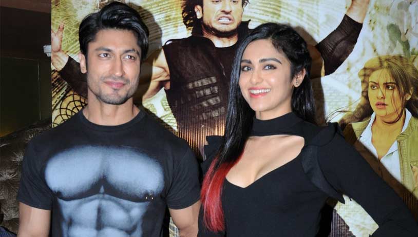 Commando 2: Vidyut Jamvwal and Adah Sharma snapped at press meet